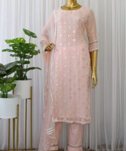 Sequance Work Heavy Georgette Suit