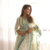 Georgette Embroidered Silk Anarkali Gown