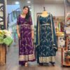Naira Cut Sequence Embroidered Flaired Gown