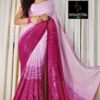Georgette Padding Sequence Work Saree
