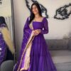 Heavy Georgette Padded Anarkali Gown