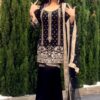 Heavy Sequence Embroidered Georgette Suit